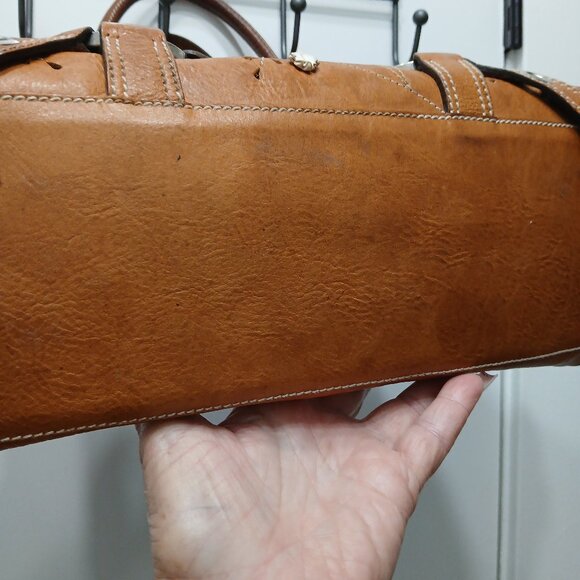 Luella Designer Leather Satchel🤎 - Picture 5 of 14